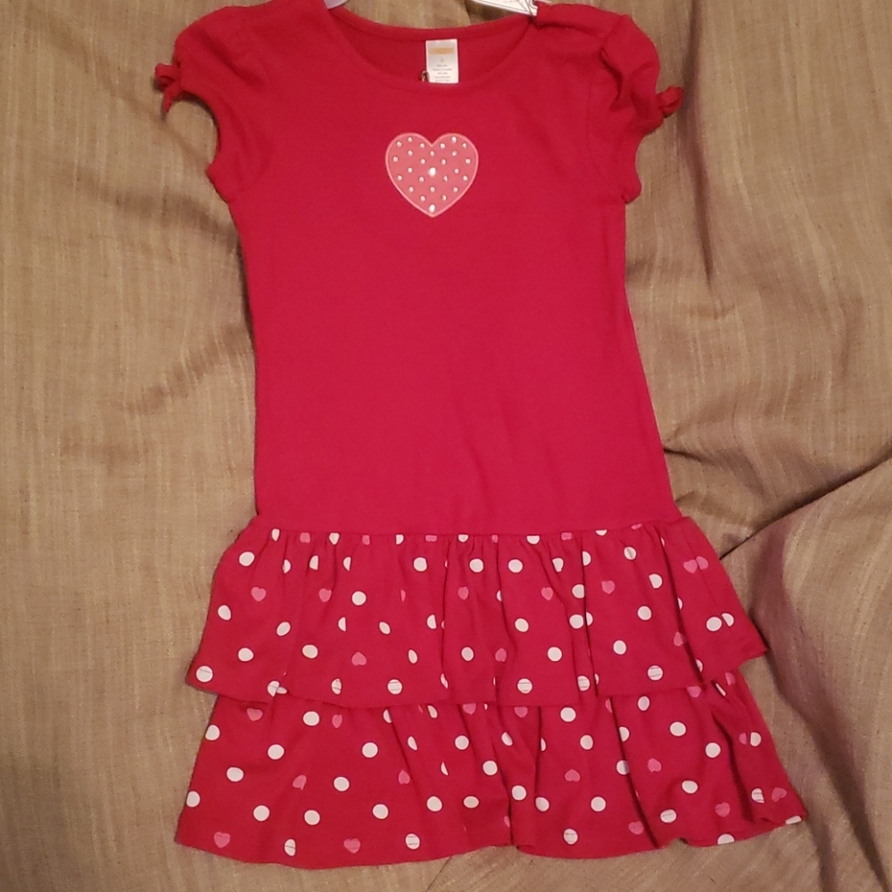 Gymboree girls heart sweet heart dress size 6